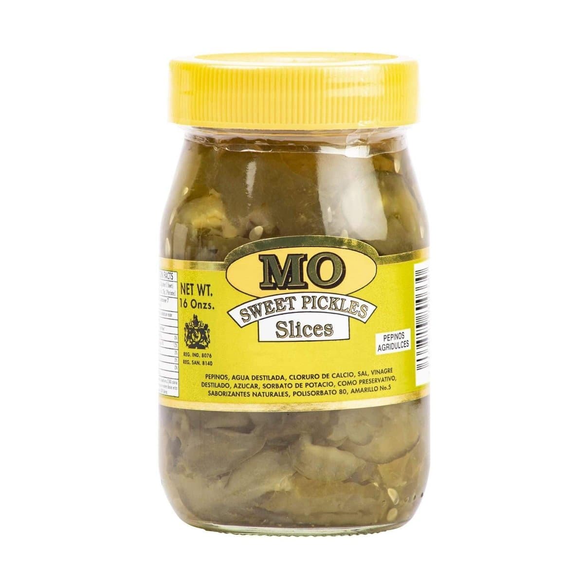 Pepinillos Agridulces Rebanados Mo 453 g Pepinillos Agridulces Rebanados Mo 453 g