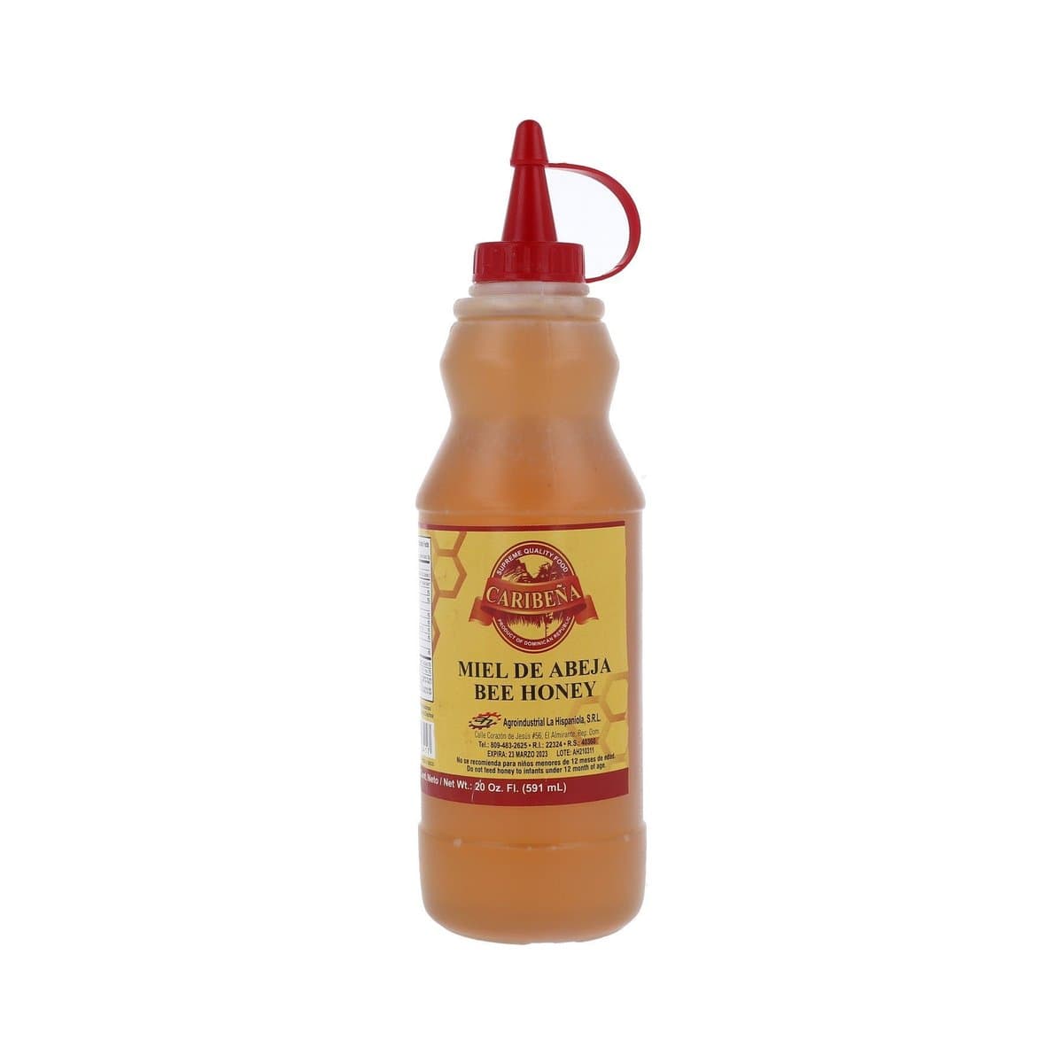 Miel De Abeja Caribeña 591ml Miel De Abeja Caribeña 591ml