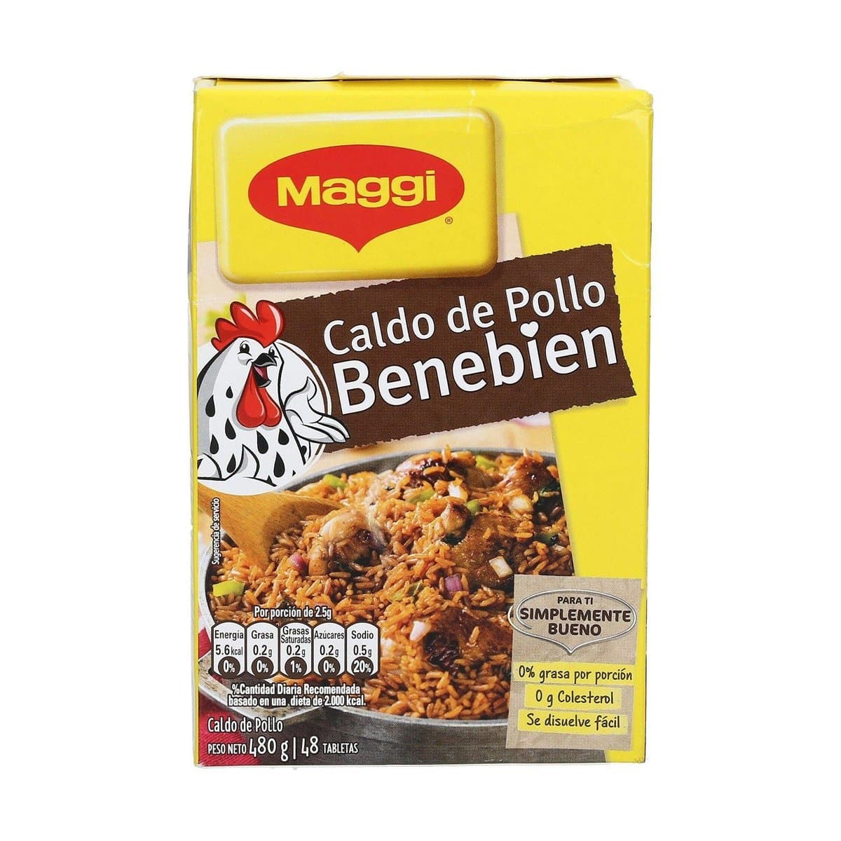 Sopita Caldo de Pollo Maggi Benebien 48 uds Sopita Caldo de Pollo Maggi Benebien 48 uds