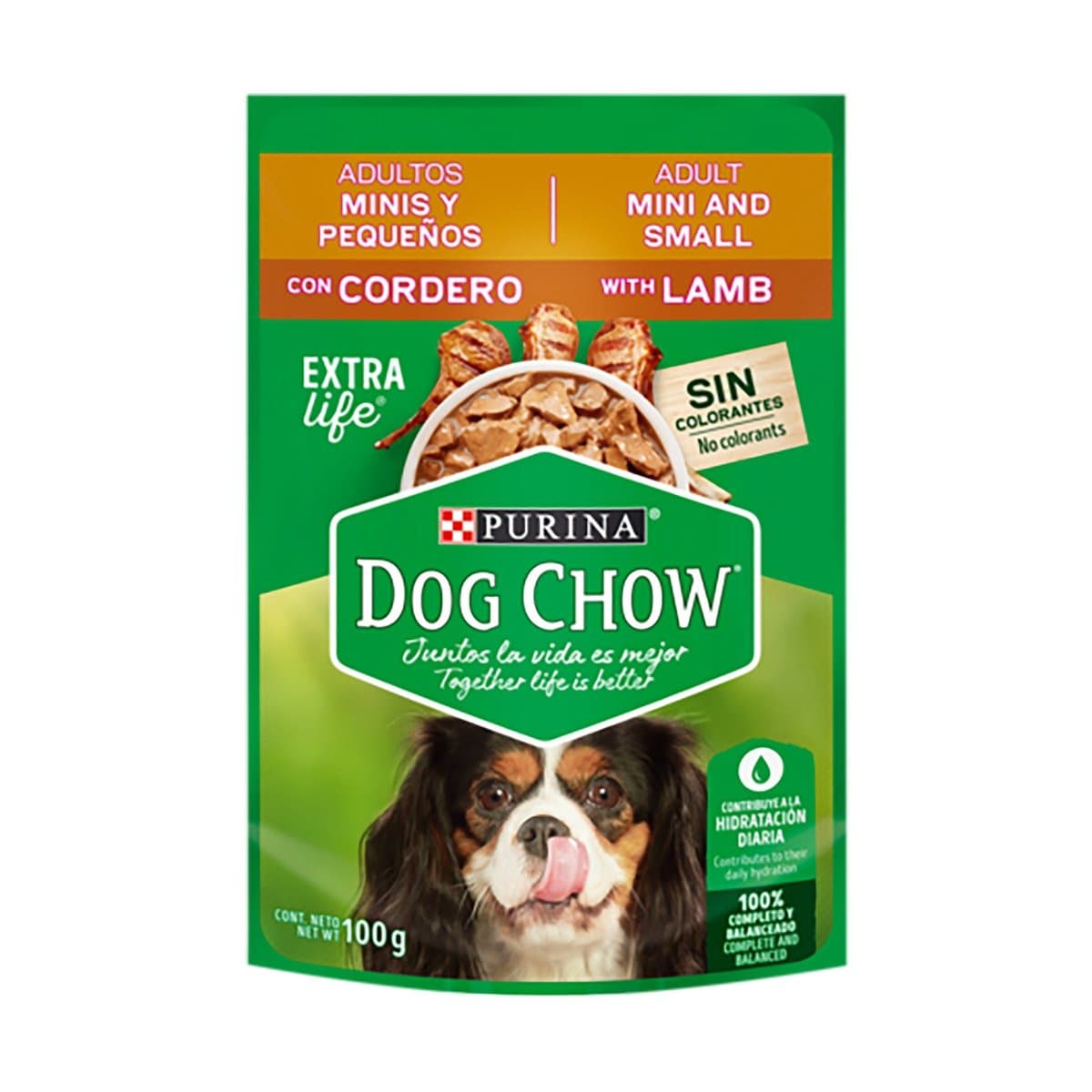 Alimento Para Perros Dog Chow Codero 100g Alimento Para Perros Dog Chow Codero 100g