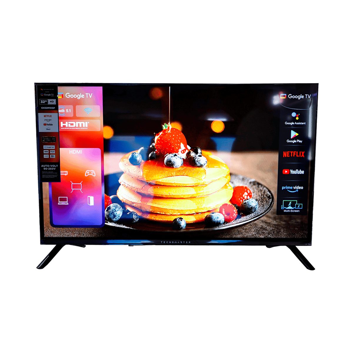 Televisor Led Tecnomaster 32" HD M/CH32M10GP Televisor Led Tecnomaster 32" HD M/CH32M10GP