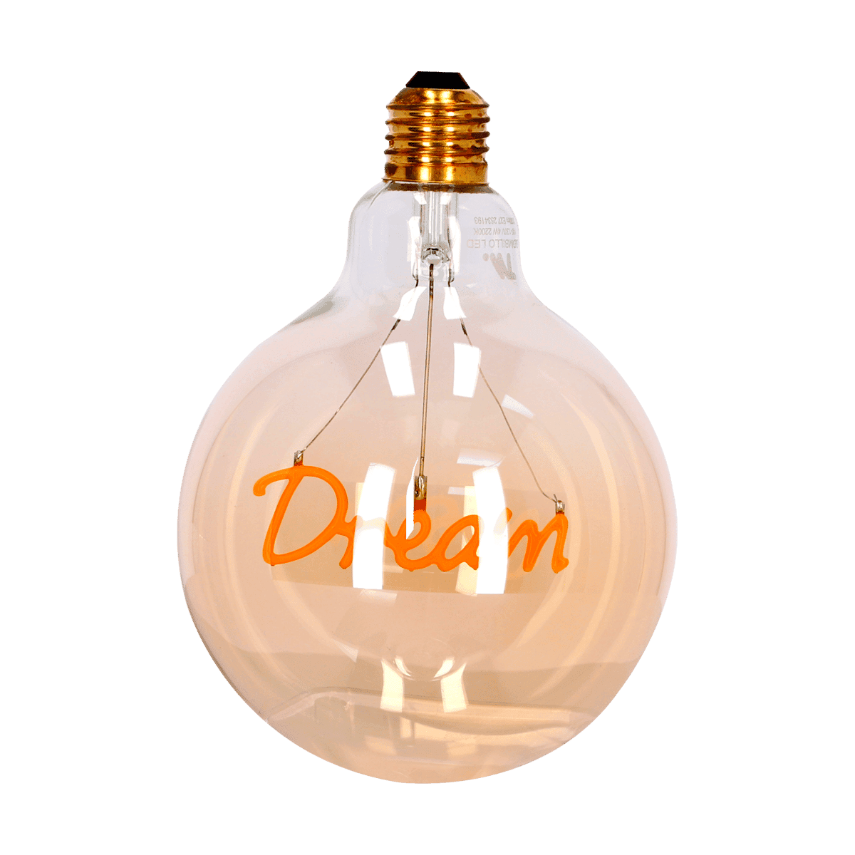 Bombillo Led Dream R/2200k E27 110-130V G125 4w Bombillo Led Dream R/2200k E27 110-130V G125 4w