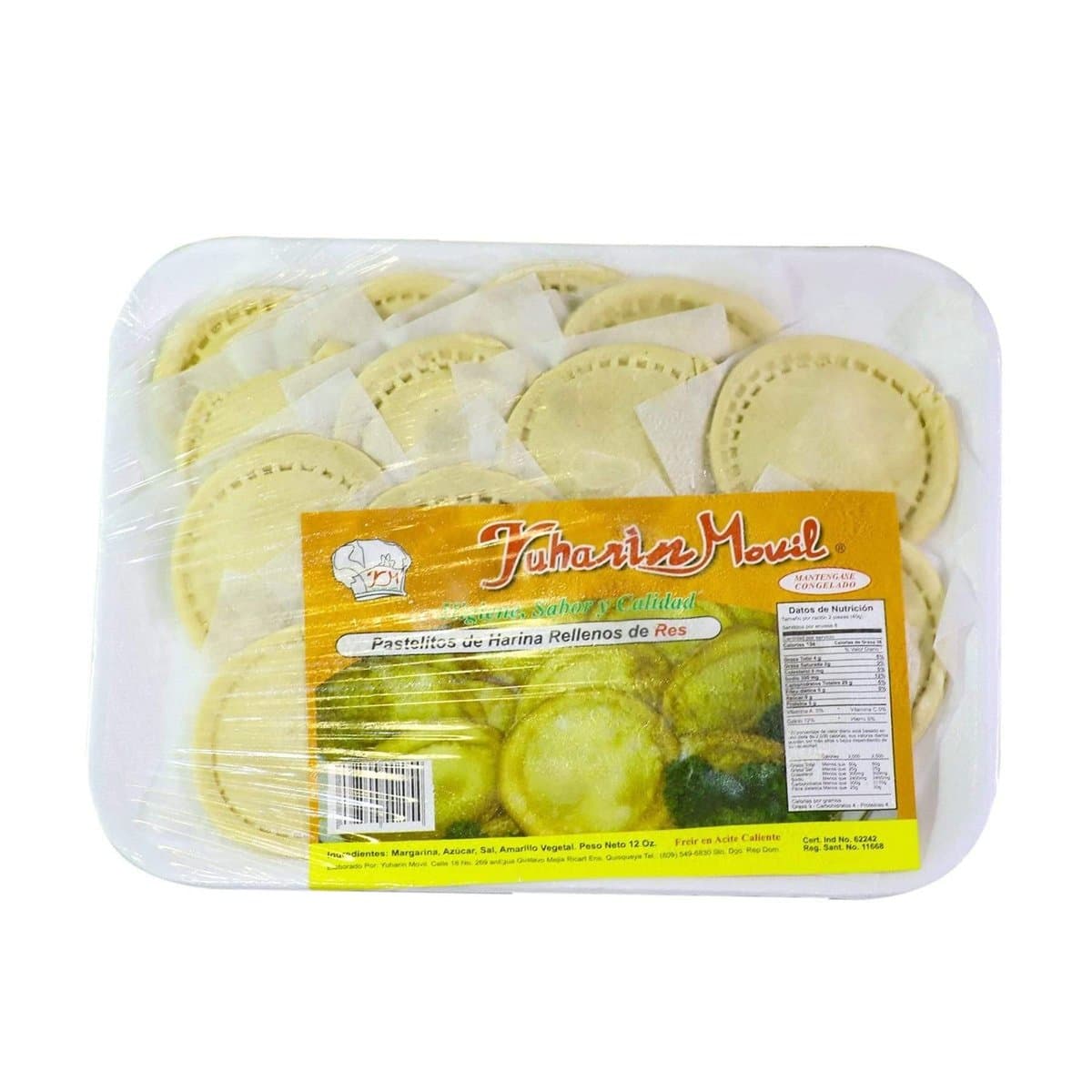 Pastelitos De Harina Yuharin Movil Rellenos De Res 14 Uds Pastelitos De Harina Yuharin Movil Rellenos De Res 14 Uds
