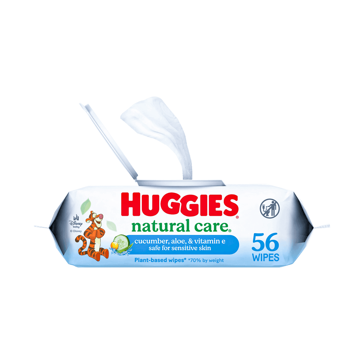 Toallas Húmedas Huggies Natural Care 56 Unidades Toallas Húmedas Huggies Natural Care 56 Unidades
