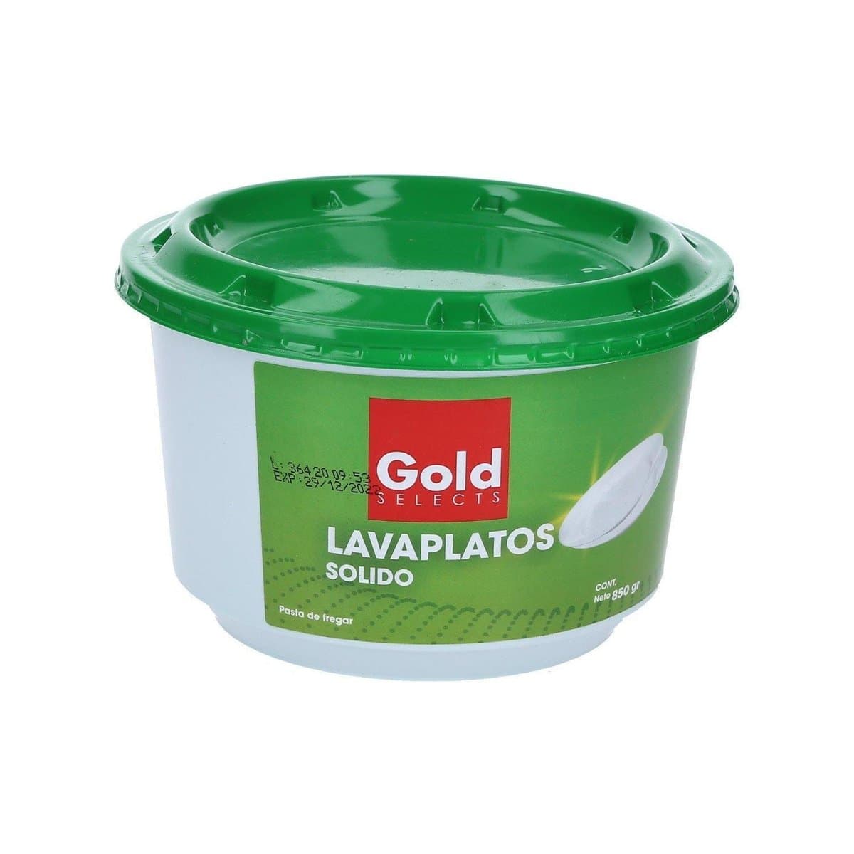 Jabón Lavaplatos Sólido Gold Selects 850g Jabón Lavaplatos Sólido Gold Selects 850g
