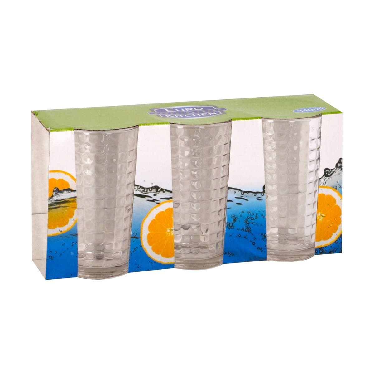 Set De Vasos Euro Kitchen 12 Oz Set De Vasos Euro Kitchen 12 Oz