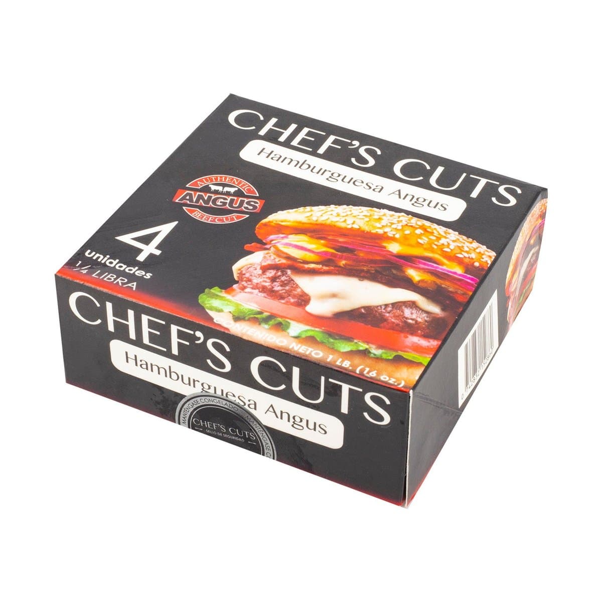 Carne De Hamburguesa Chef´s Cuts Angus 4 uds Carne De Hamburguesa Chef´s Cuts Angus 4 uds
