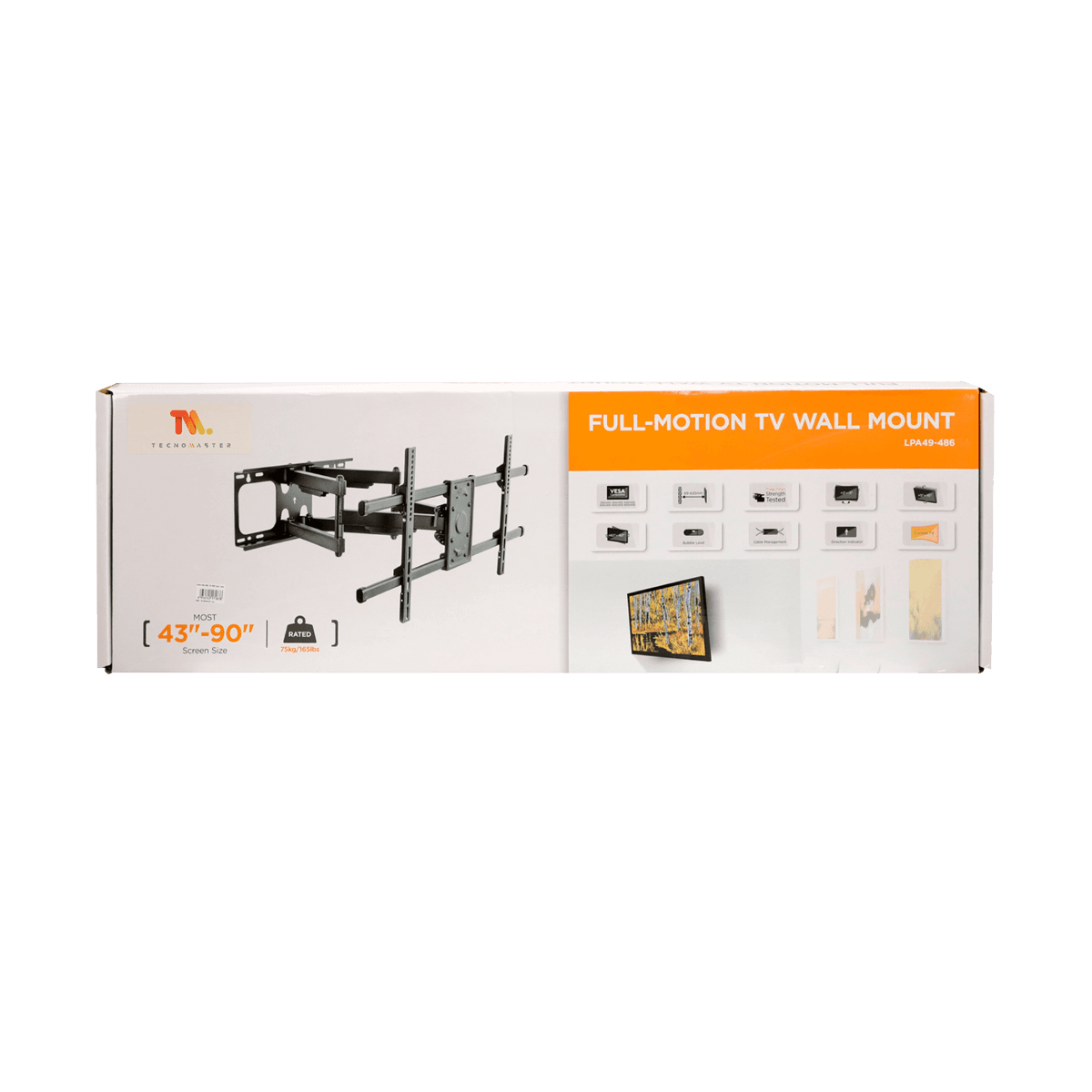Base para Televisor Tecnomaster Mlpa49486 Bra 4390 Base para Televisor Tecnomaster Mlpa49486 Bra 4390