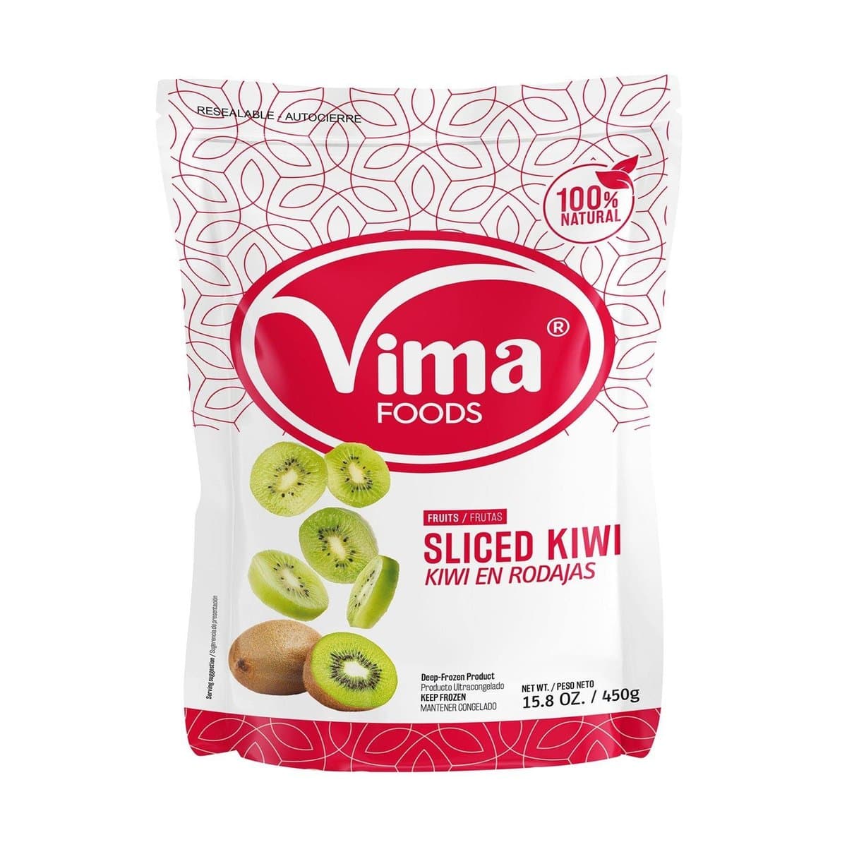 Kiwis En Rodajas Vima Congelados 450 g Kiwis En Rodajas Vima Congelados 450 g