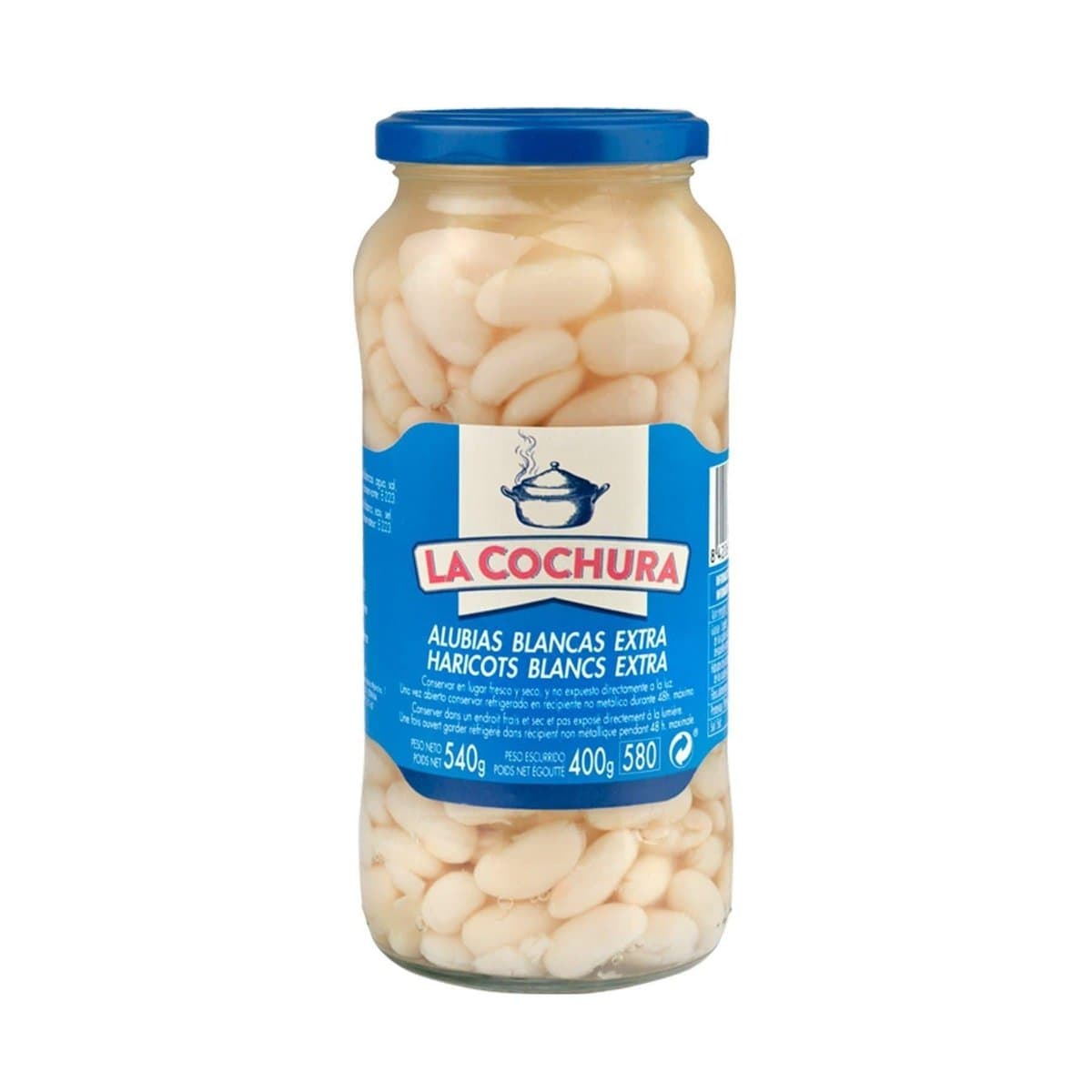 Habichuelas Blancas La Cochura 540 g Habichuelas Blancas La Cochura 540 g