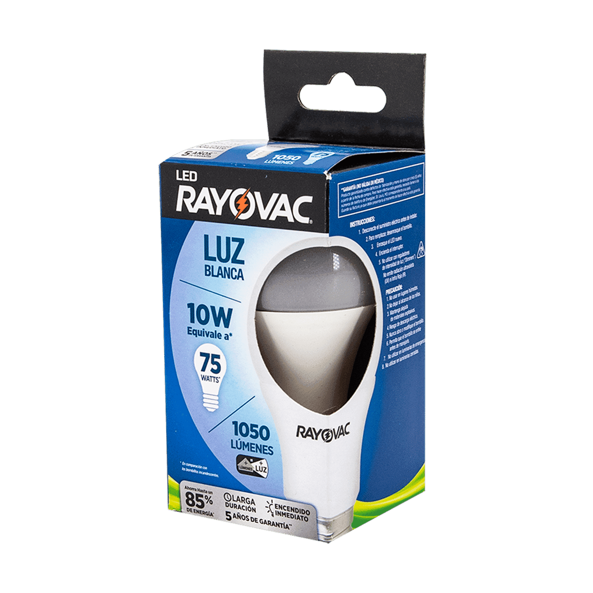 Bombillo LED Rayovac Luz Blanca 10W 1050LM 110-130V Bombillo LED Rayovac Luz Blanca 10W 1050LM 110-130V