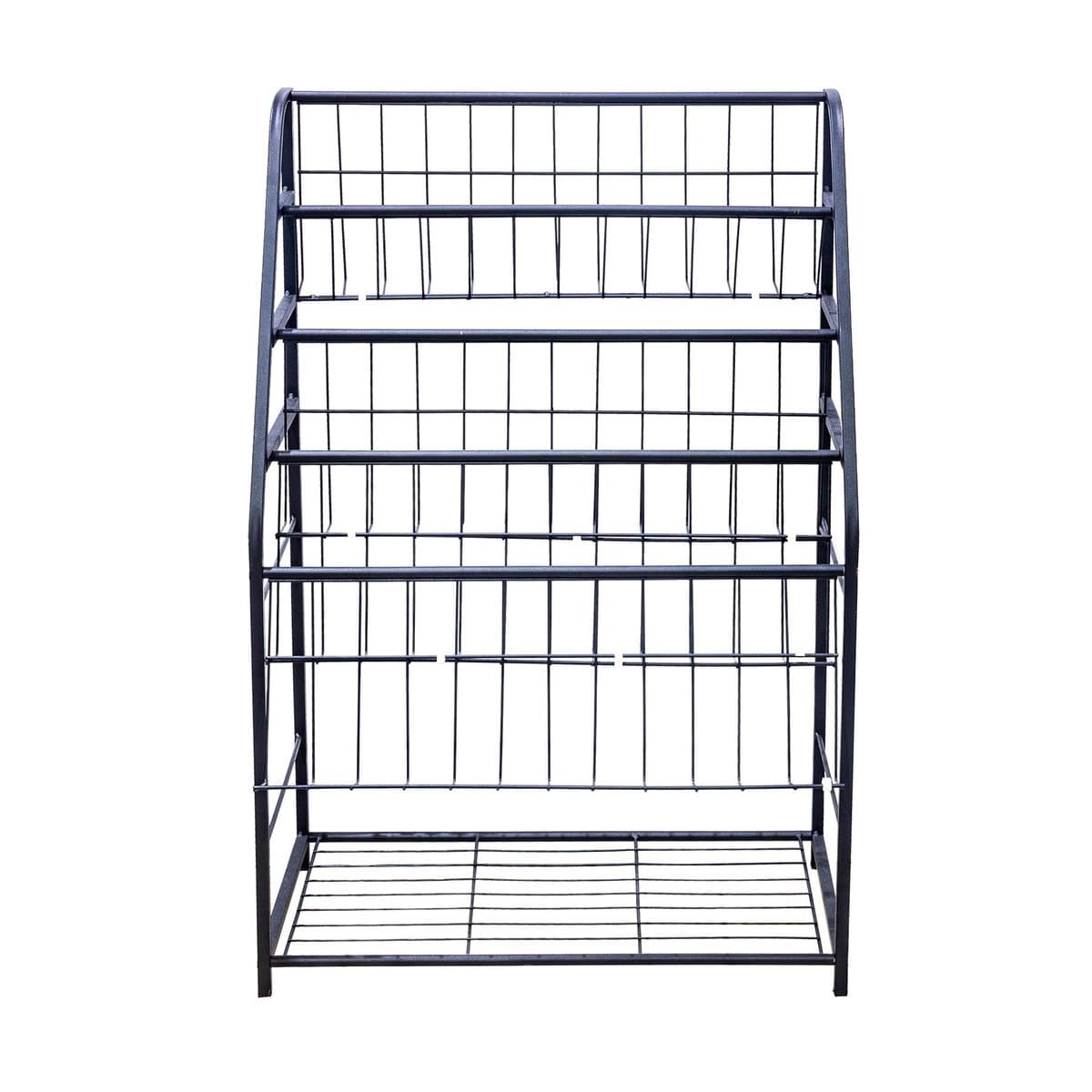 Estante Multiuso Negro M/0302-28-65-WH Estante Multiuso Negro M/0302-28-65-WH