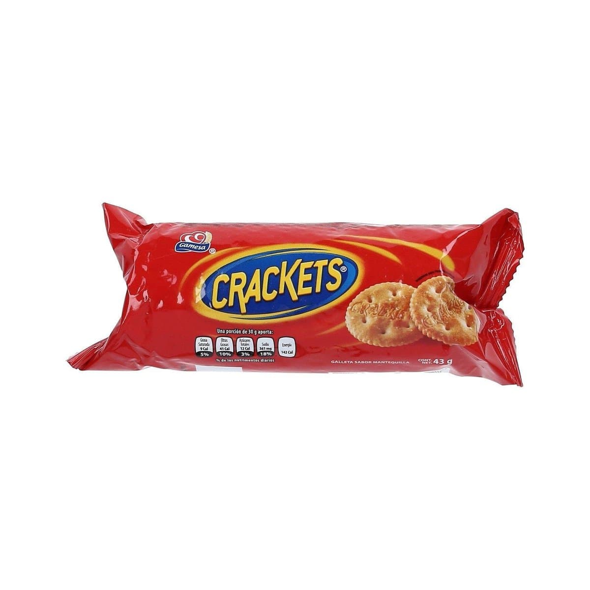 Galletas Saladitas Gamesa Crackets 43 g Galletas Saladitas Gamesa Crackets 43 g