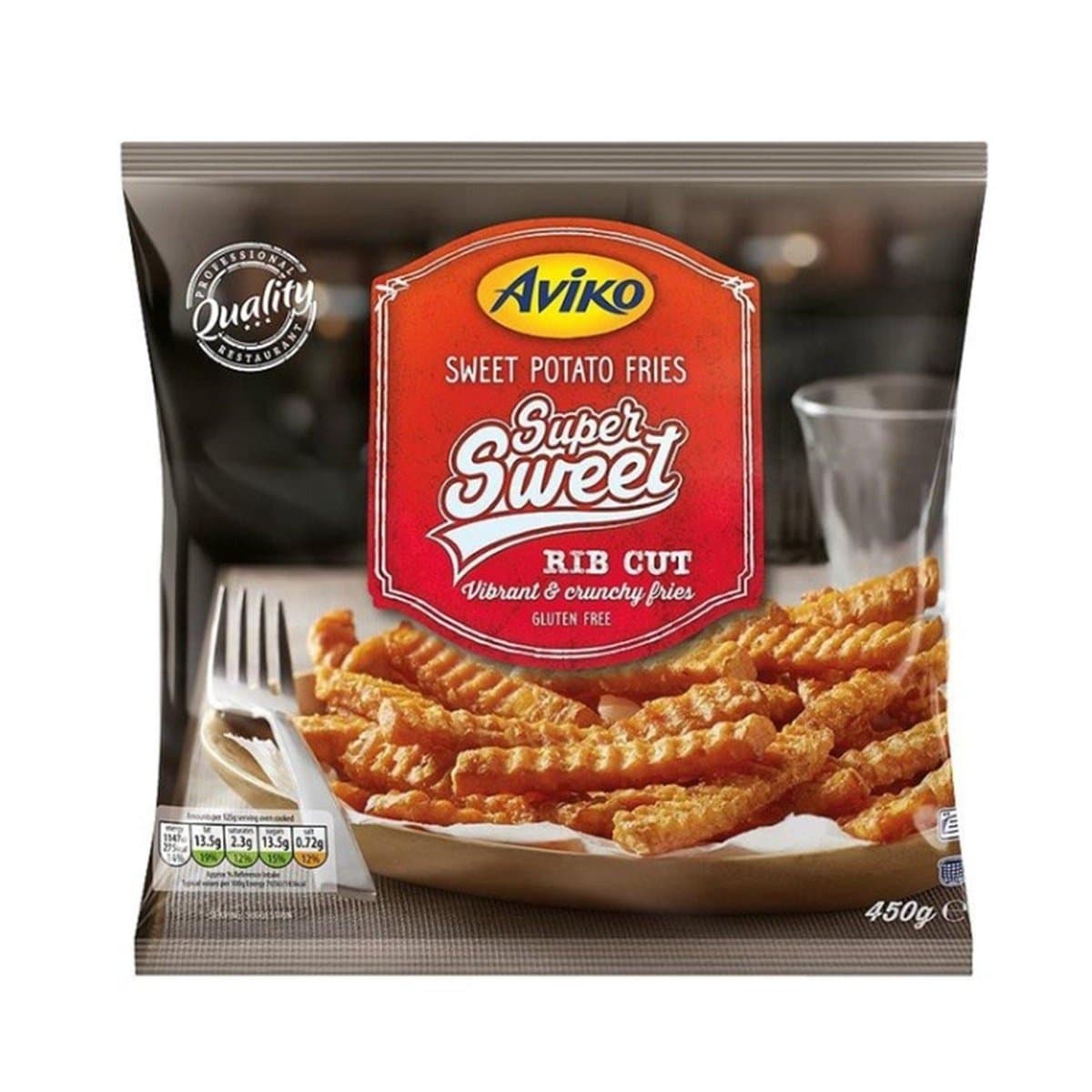 Papas Fritas Dulces Aviko Congeladas 450 g Papas Fritas Dulces Aviko Congeladas 450 g
