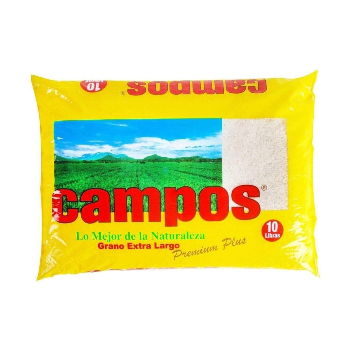 Arroz Premium Grano Extra Largo Campos 10 Lb Arroz Premium Grano Extra Largo Campos 10 Lb