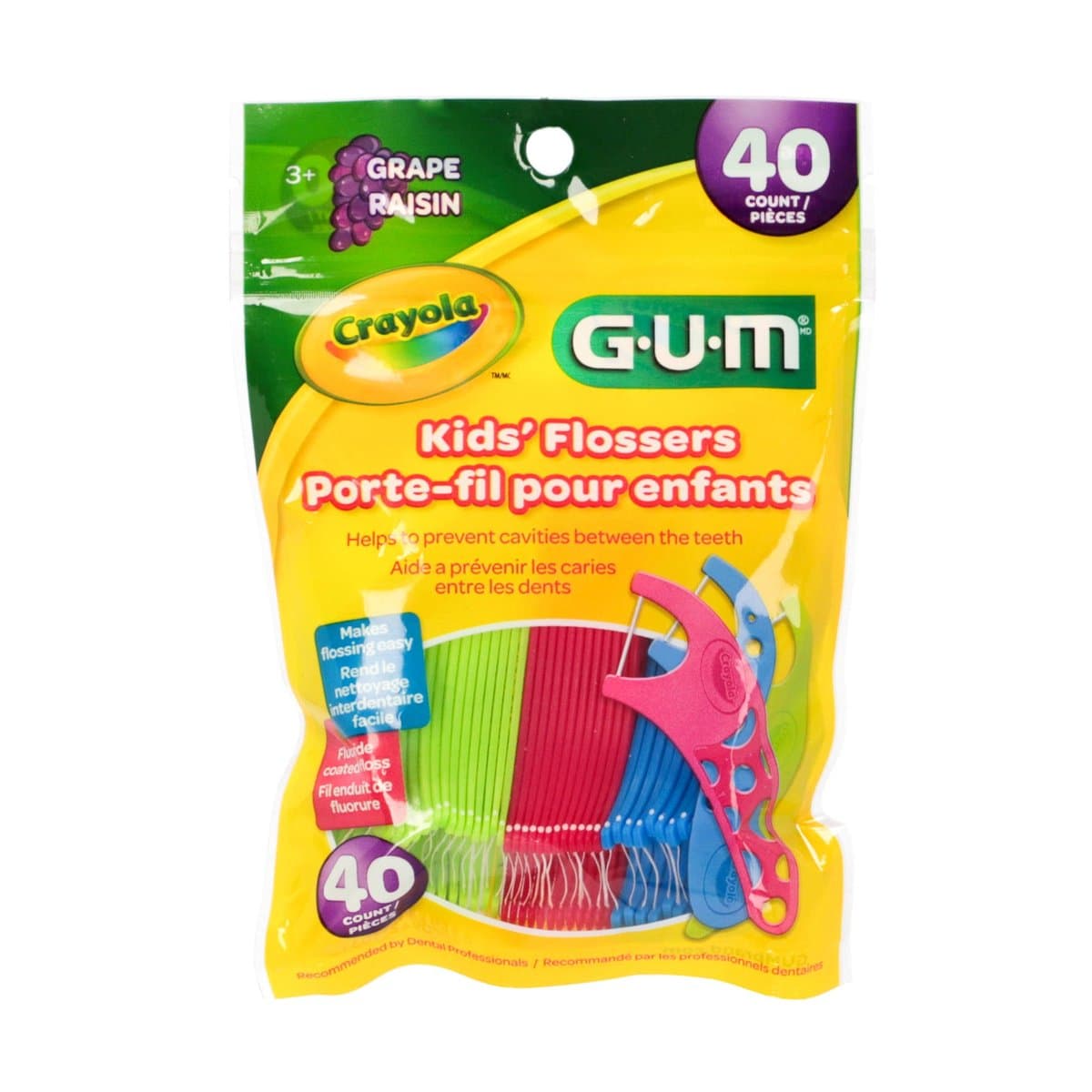Hilo Dental para Niños GUM 40 Unidad Hilo Dental para Niños GUM 40 Unidad