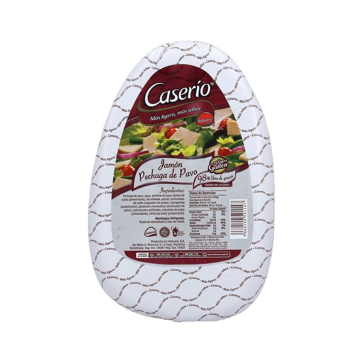 Jamón Pechuga de Pavo Caserío Por Libras Jamón Pechuga de Pavo Caserío Por Libras