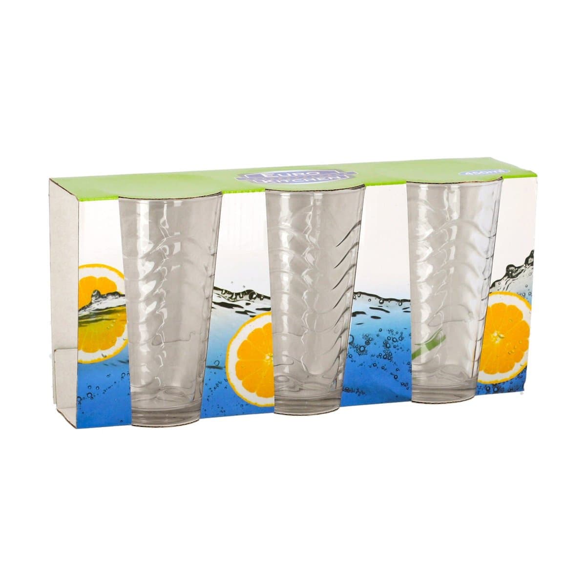 Juegos de Vasos Euro Kitchen 3 Unidad 16oz Juegos de Vasos Euro Kitchen 3 Unidad 16oz