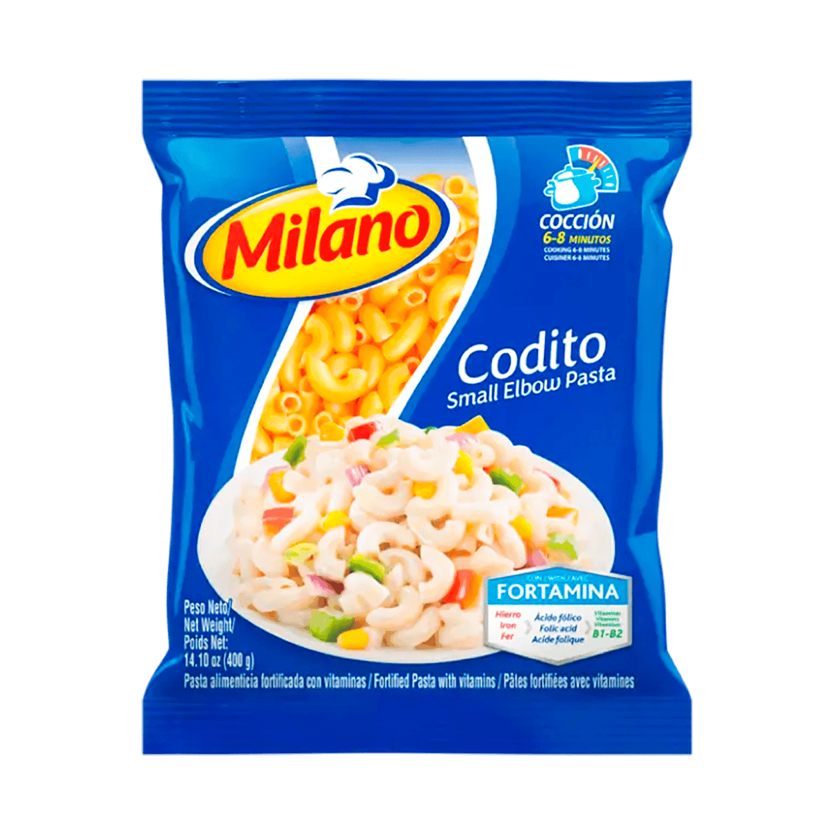 Pasta Codito Milano 400gr Pasta Codito Milano 400gr