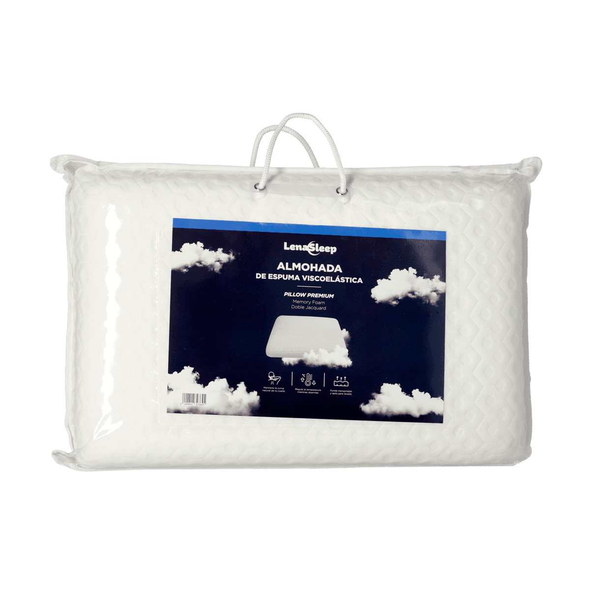 Almohada De Espuma Viscoelástica Lena Sleep R/SM-240514 Almohada De Espuma Viscoelástica Lena Sleep R/SM-240514