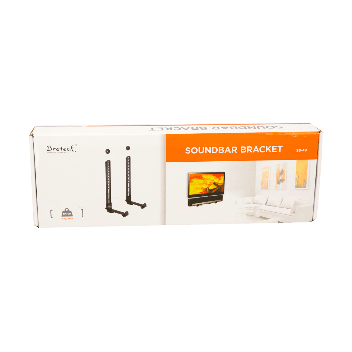 Base para Soundbar Brateck M/SB-49 Base para Soundbar Brateck M/SB-49
