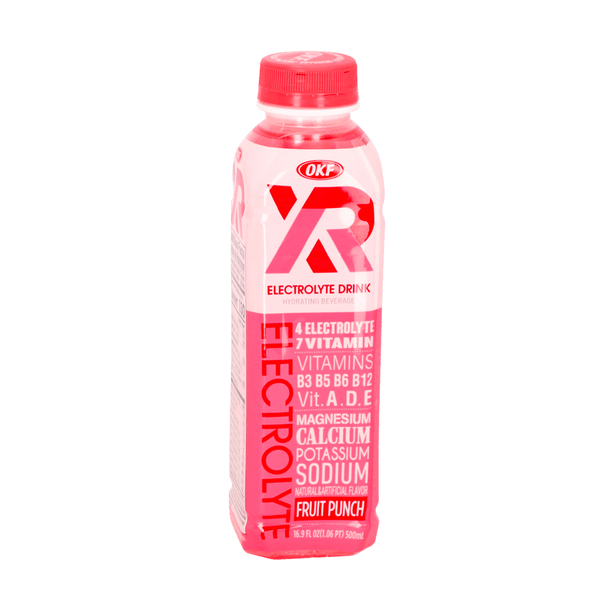 Bebida Hidratante Okf Electrolyte de Fruit Punch 500ml Bebida Hidratante Okf Electrolyte de Fruit Punch 500ml
