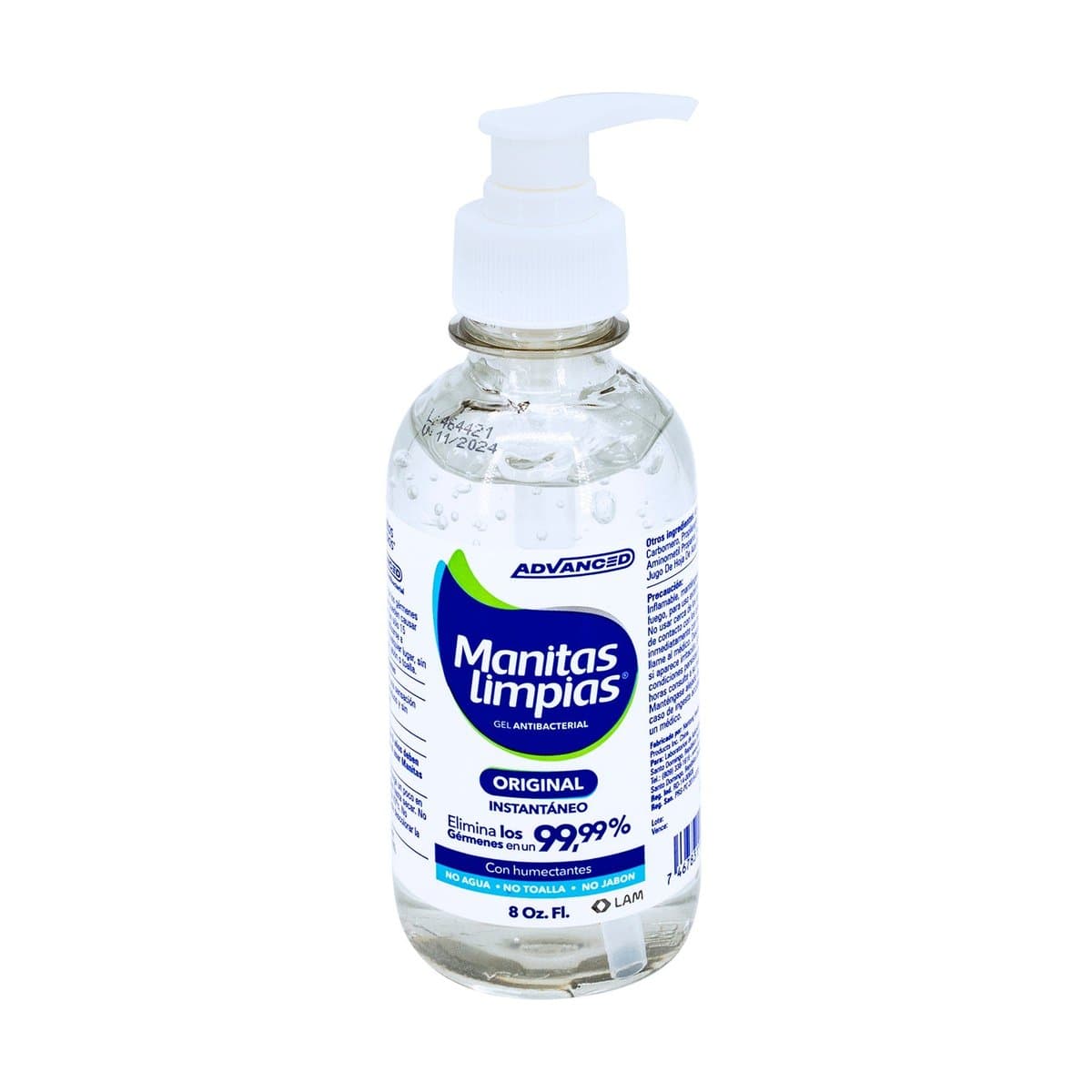Manitas Limpias Advanced 8 Oz Manitas Limpias Advanced 8 Oz