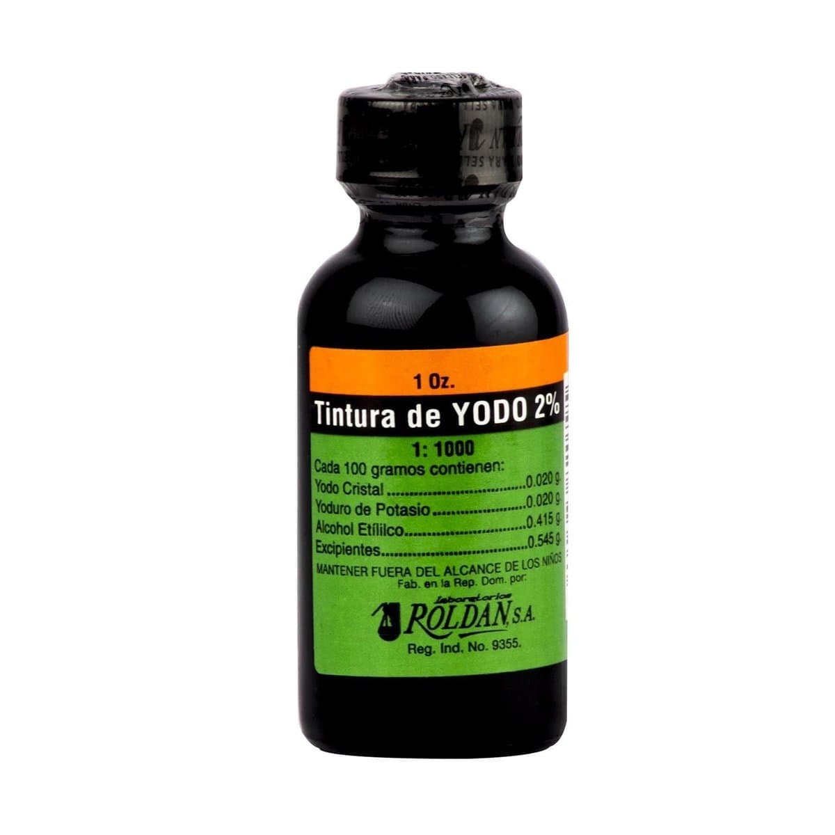 Tintura De Yodo 4oz Tintura De Yodo 4oz