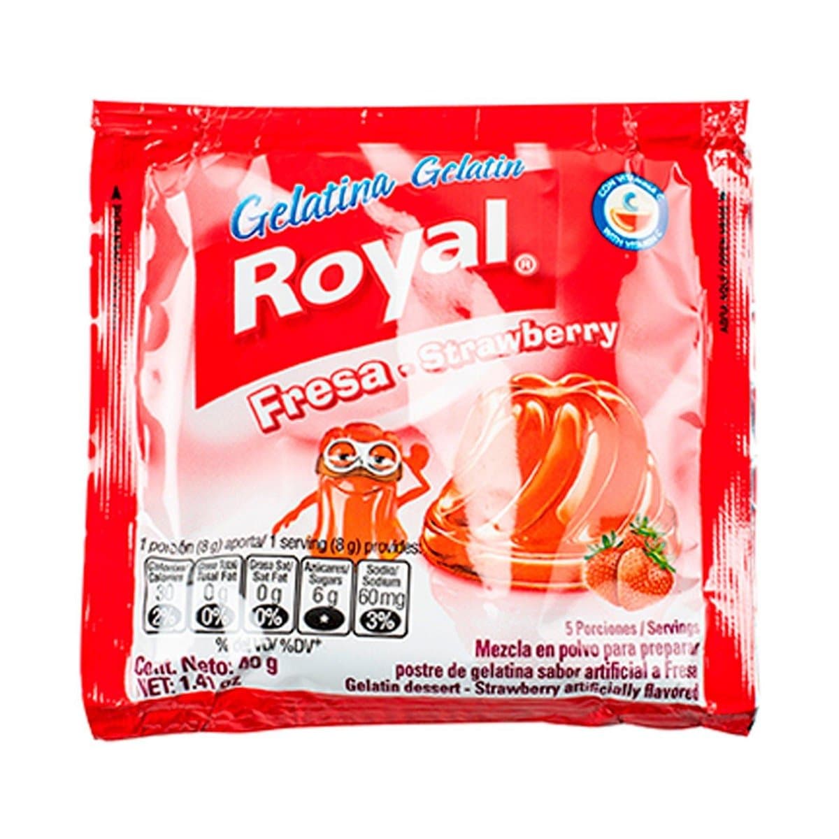 Gelatina Royal Fresa 141 Oz Gelatina Royal Fresa 141 Oz