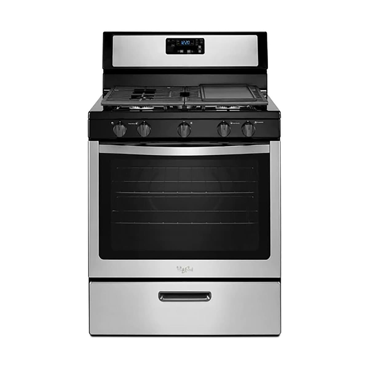 Estufa Whirlpool M/WFG505MOMS 5 Quemadores 30" Estufa Whirlpool M/WFG505MOMS 5 Quemadores 30"