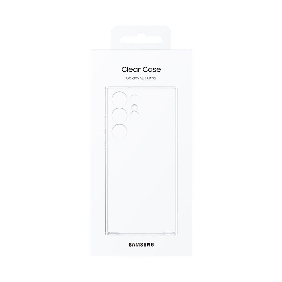 Cover Samsung Original S23 Ultra Clear Cover Samsung Original S23 Ultra Clear