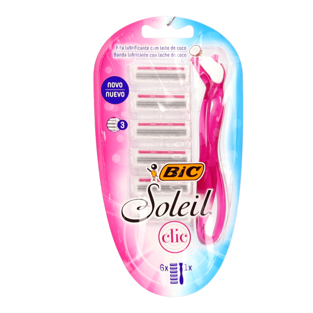 Rasuradora Bic Soleil Clic 6 Cartuchos Rasuradora Bic Soleil Clic 6 Cartuchos