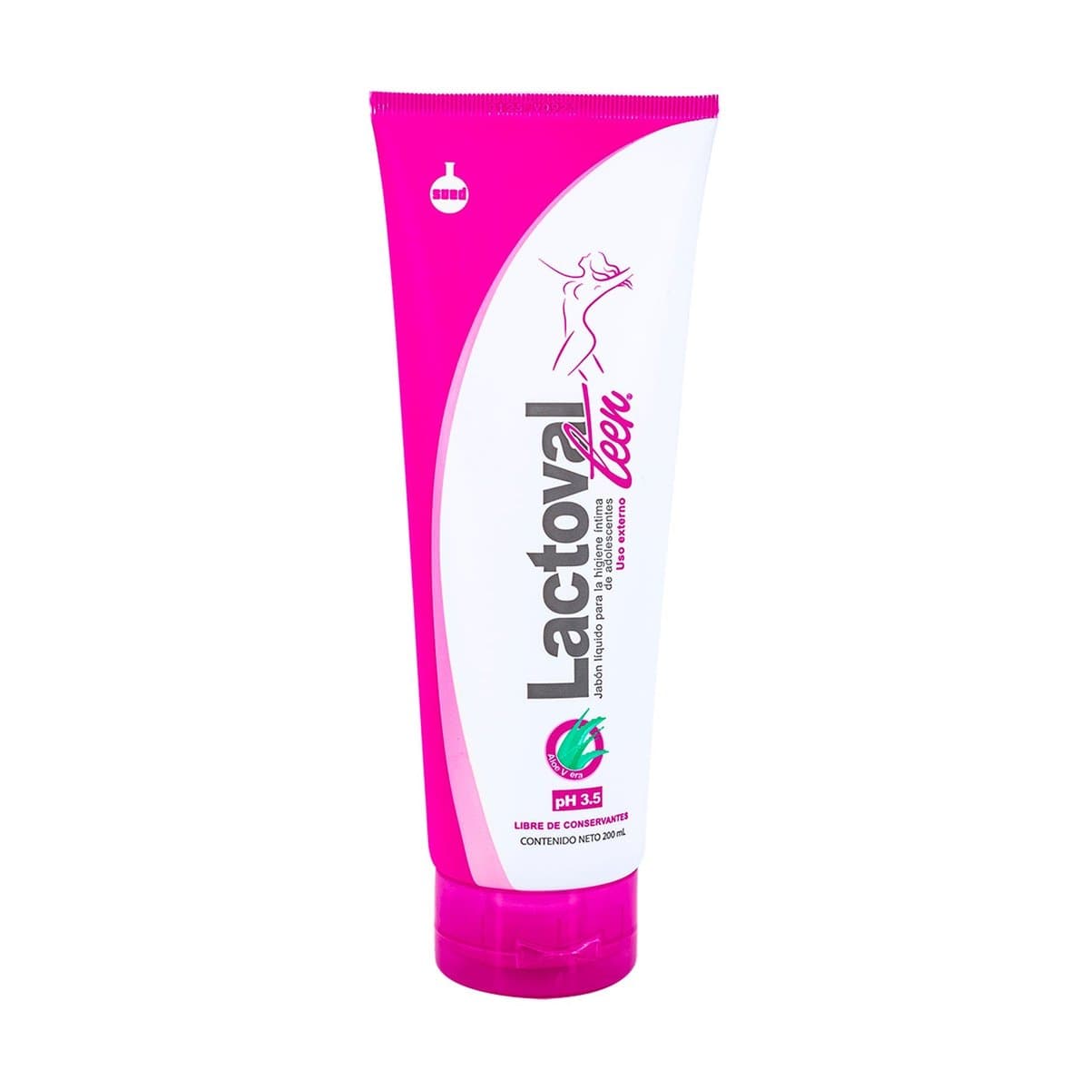 Jabón Intimo Lactoval Teen Áloe Vera 20 ml Jabón Intimo Lactoval Teen Áloe Vera 20 ml