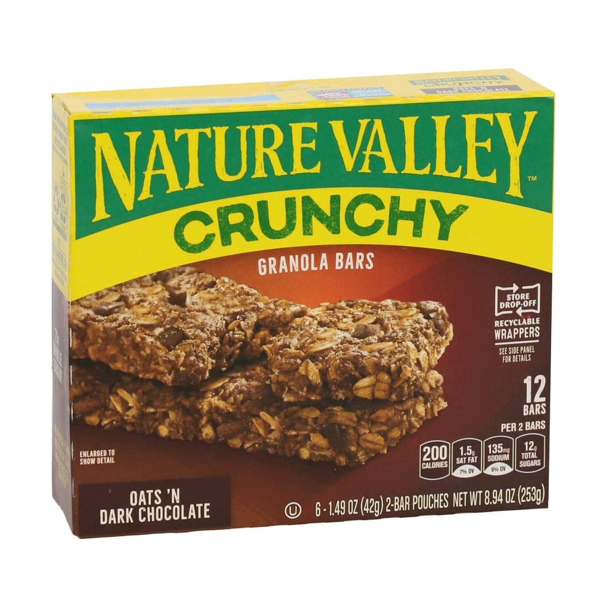 Barras De Granola Nature Valley con Avena y Chocolate 12 Unidades Barras De Granola Nature Valley con Avena y Chocolate 12 Unidades