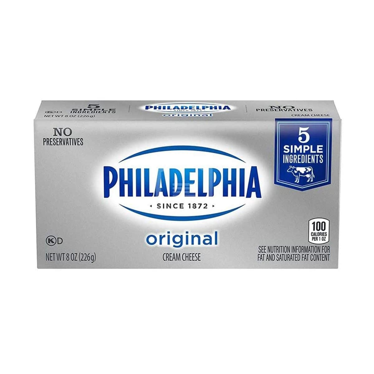 Queso Crema Philadelphia Barra Original 8 Oz Queso Crema Philadelphia Barra Original 8 Oz