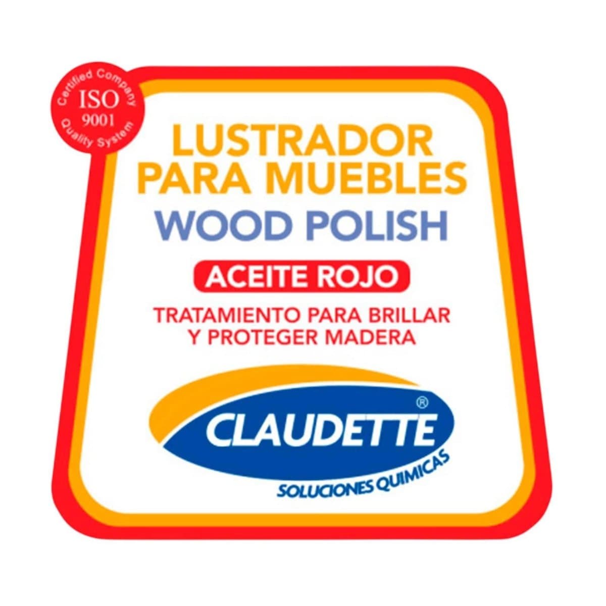 Lustrador Para Muebles Claudette Aceite Rojo 350 cc Lustrador Para Muebles Claudette Aceite Rojo 350 cc