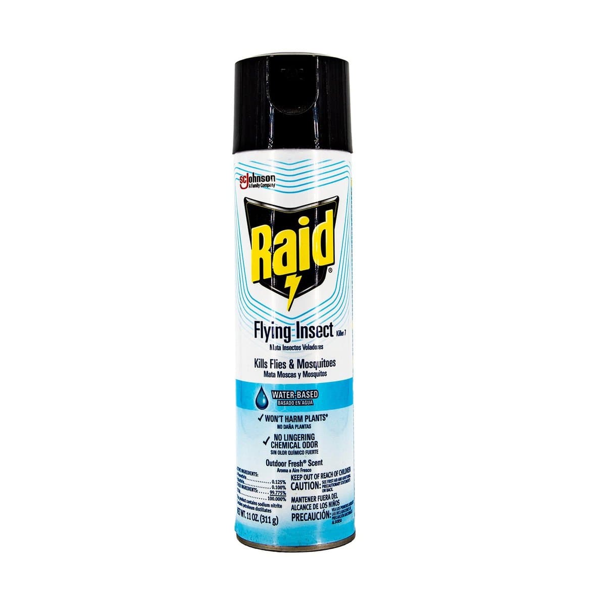 Insecticida Raid Flying Insect Water-Based 11 Oz Insecticida Raid Flying Insect Water-Based 11 Oz