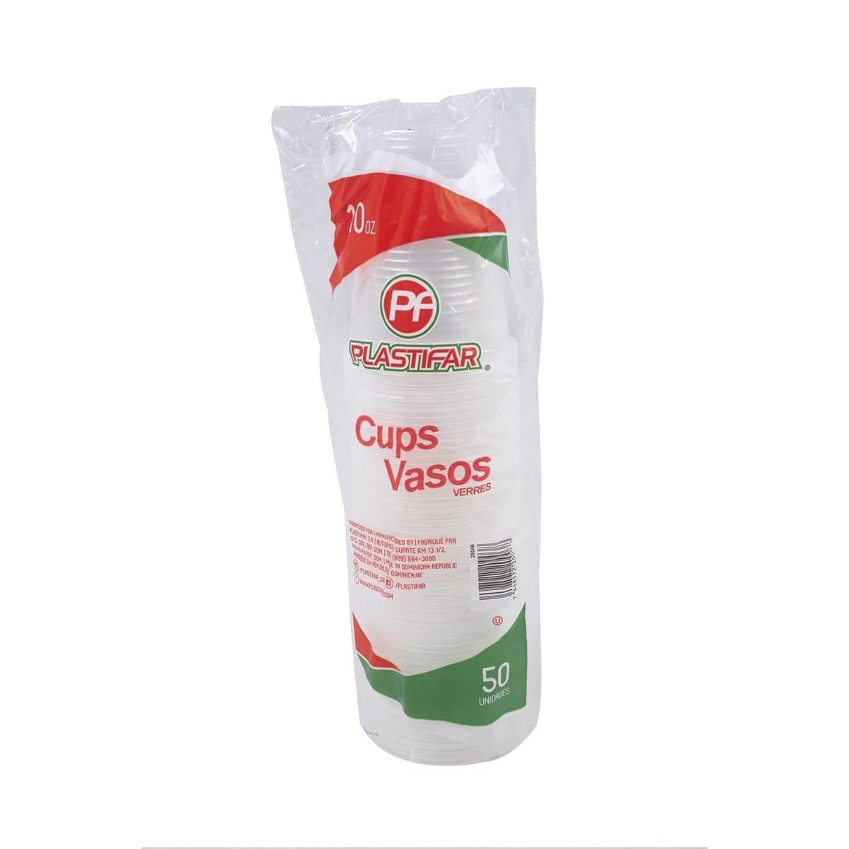 Vaso Plastico Plastifar Rigido 10 oz Empaque 50 uds Vaso Plastico Plastifar Rigido 10 oz Empaque 50 uds