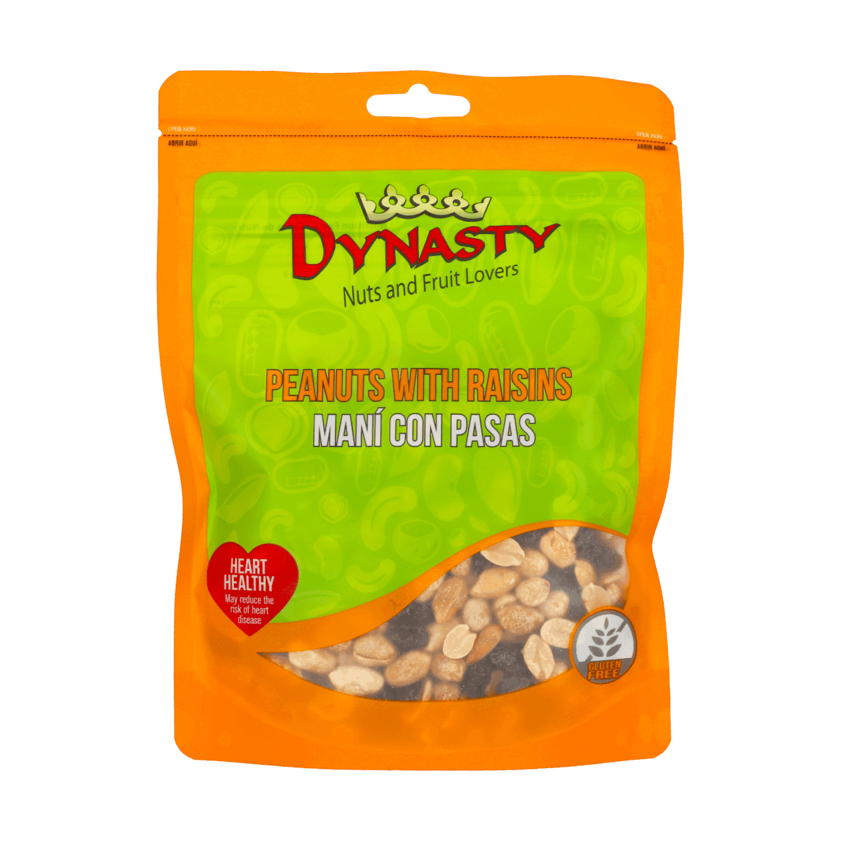 Maní Con Pasas DYNASTY 198 g Maní Con Pasas DYNASTY 198 g