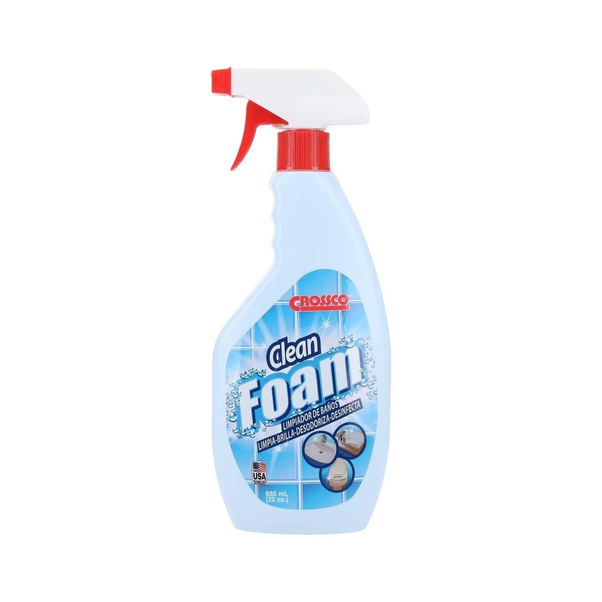 Limpiador De Baños Crossco Desinfecta 22 Oz Limpiador De Baños Crossco Desinfecta 22 Oz