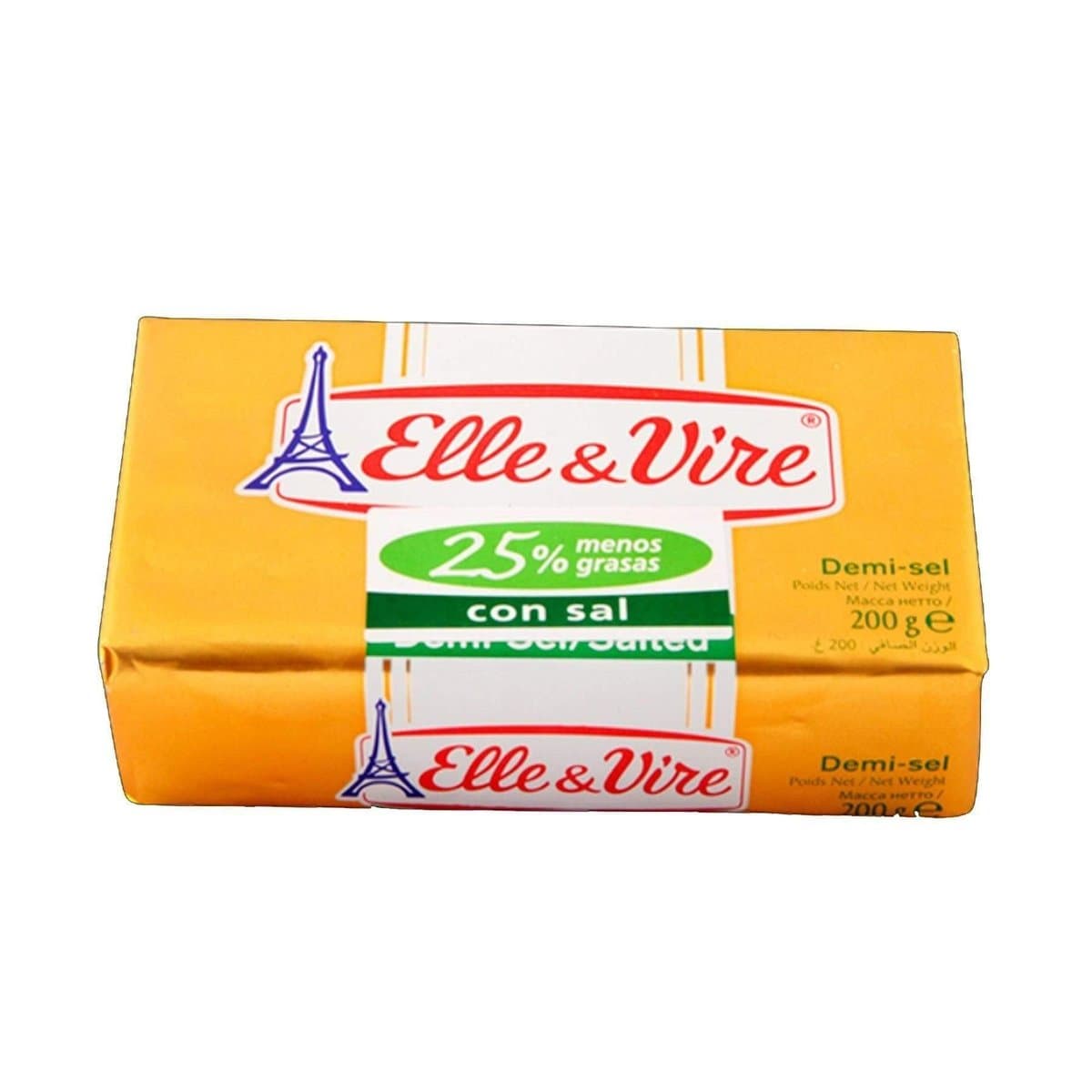 Mantequilla Elle & Vire Con Sal 200g Mantequilla Elle & Vire Con Sal 200g