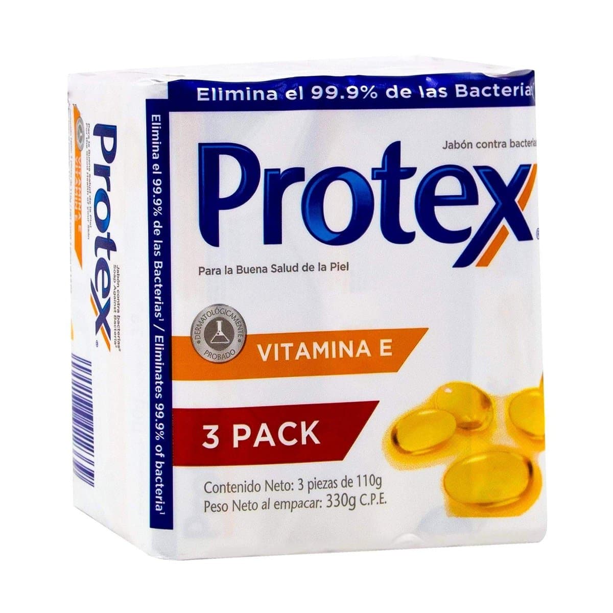 Jabón Protex Vitamina E 3 Pack 3.9 Oz Jabón Protex Vitamina E 3 Pack 3.9 Oz