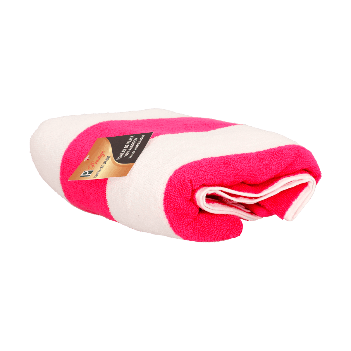 Toalla de Playa R/346304 34x63" Fucsia Toalla de Playa R/346304 34x63" Fucsia