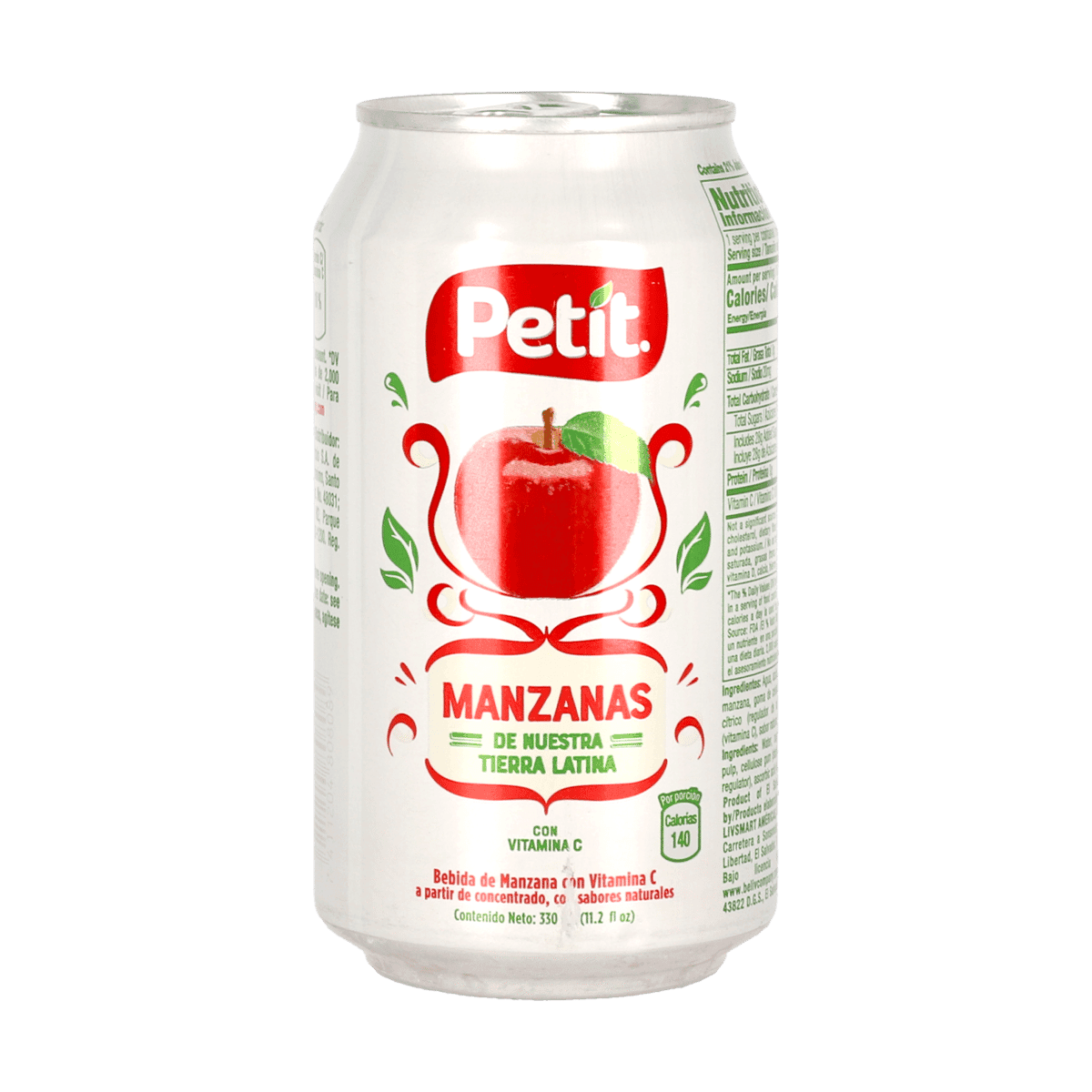 Nectar Petit De Manzana en Lata 330ml Nectar Petit De Manzana en Lata 330ml