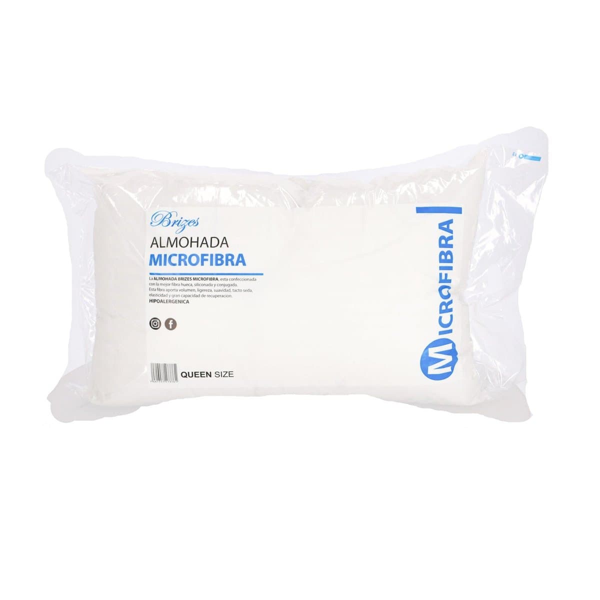 Almohada Brizes Microfibra Queen Almohada Brizes Microfibra Queen