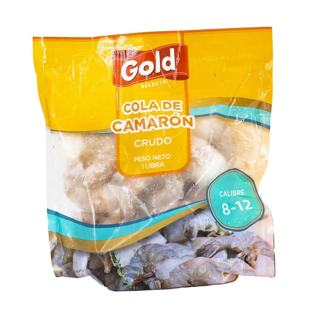 Camarones Crudos Calibre 8/12 Gold Selects 1 Lb Camarones Crudos Calibre 8/12 Gold Selects 1 Lb
