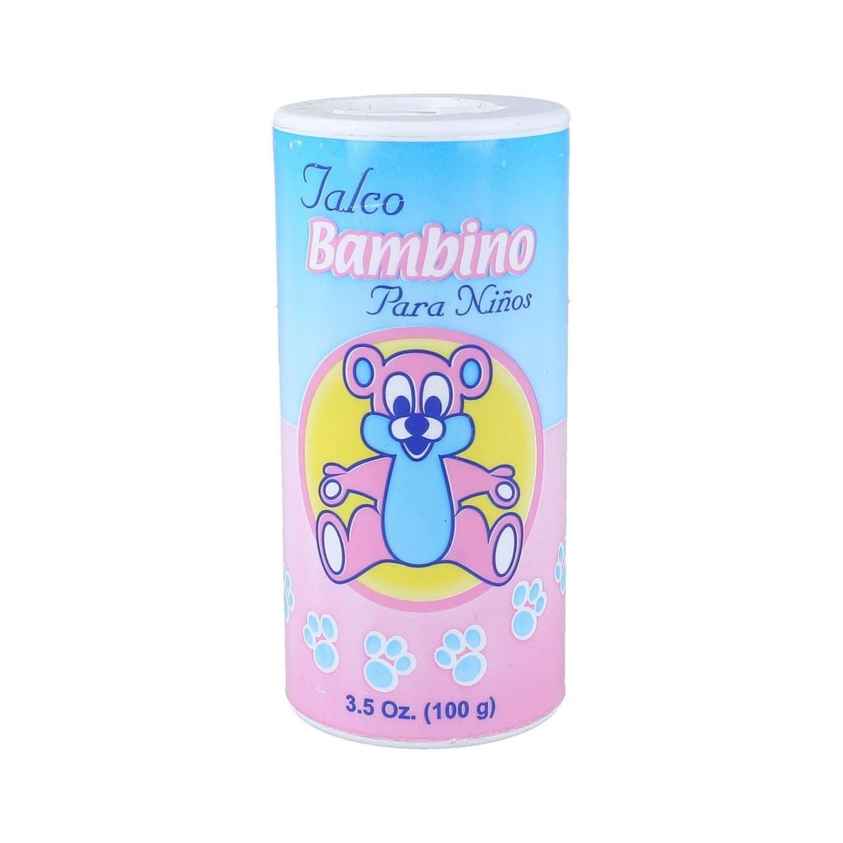 Talco bambino para Niños 3.5 Oz Talco bambino para Niños 3.5 Oz
