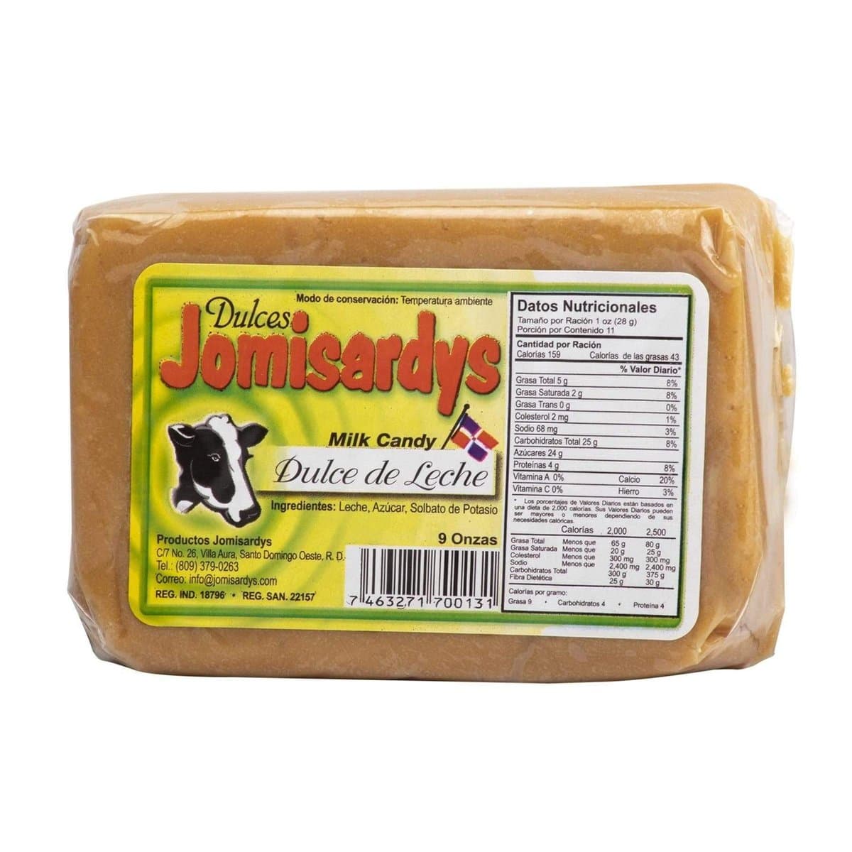 Dulce De Leche Criollo Jomisardys 9 Oz Dulce De Leche Criollo Jomisardys 9 Oz
