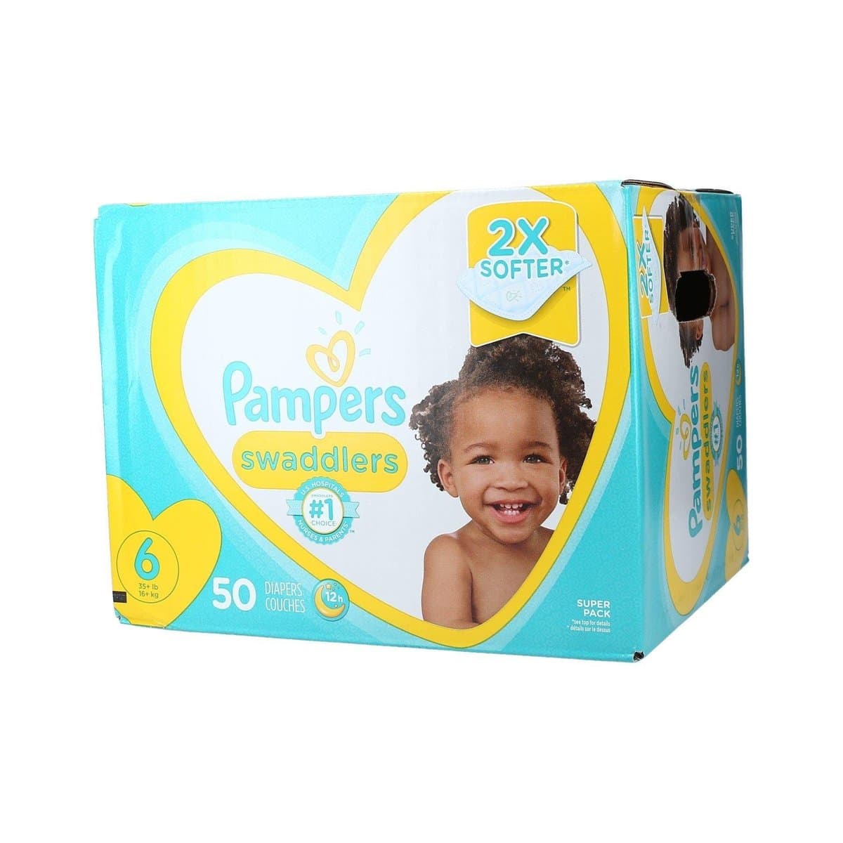 Pañales Desechables Pampers Swaddlers N°6 50 uds Pañales Desechables Pampers Swaddlers N°6 50 uds