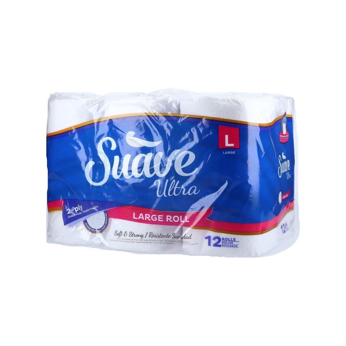 Papel Higiénico Suave Ultra Grande 2 Hojas 12 Rollos Papel Higiénico Suave Ultra Grande 2 Hojas 12 Rollos